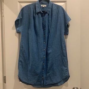 Madewell Chambray Dress